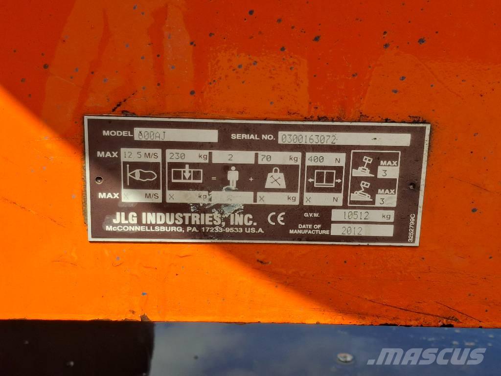 JLG 600AJ Körüklü personel platformları