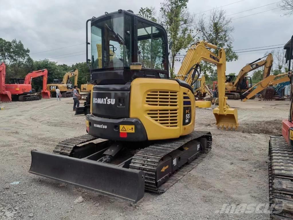 Komatsu PC 55 MR Mini ekskavatörler, 7 tona dek