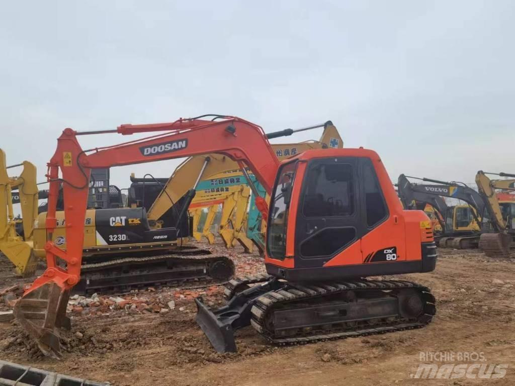Doosan DX 80 Midi ekskavatörler 7 - 12 t