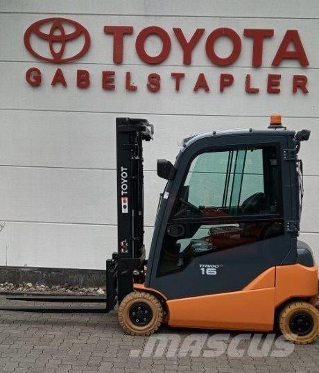 Toyota 8FBM16T Elektrikli forkliftler
