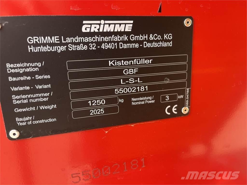 Grimme GBF LSL Depo forkliftleri