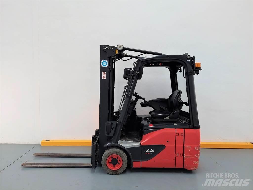 Linde E15 EVO Elektrikli forkliftler