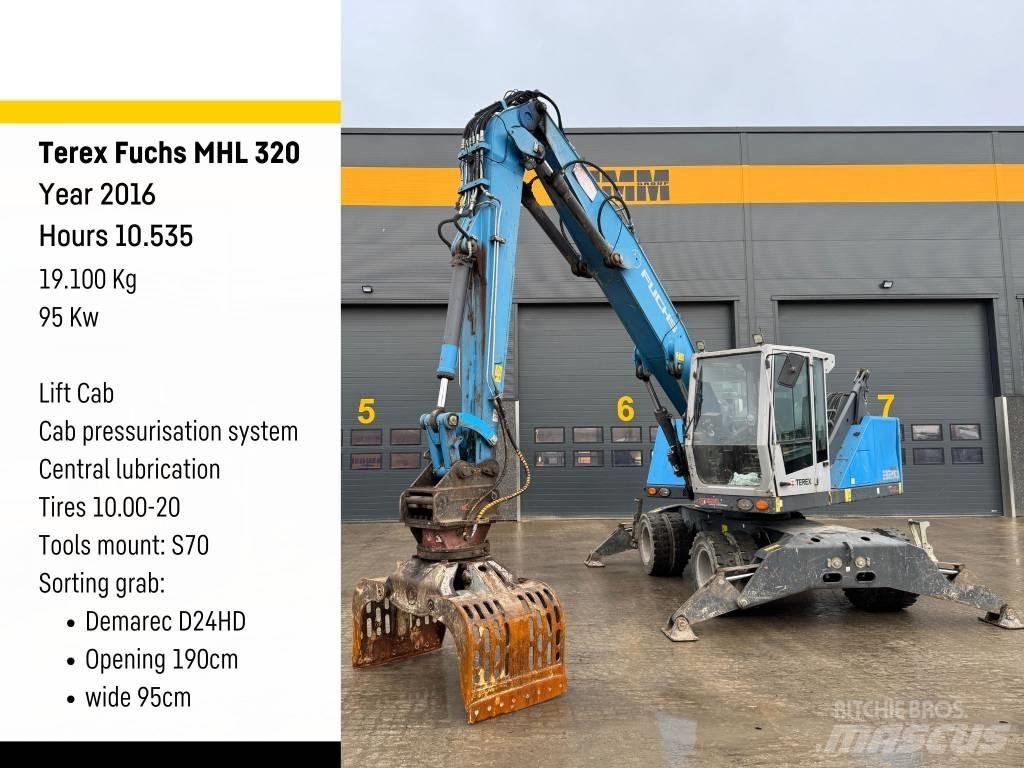 Fuchs MHL 320 Atık taşıma araçları