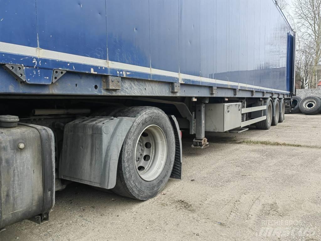 Kraker Cf503 Kayar zemin yarı römorklar
