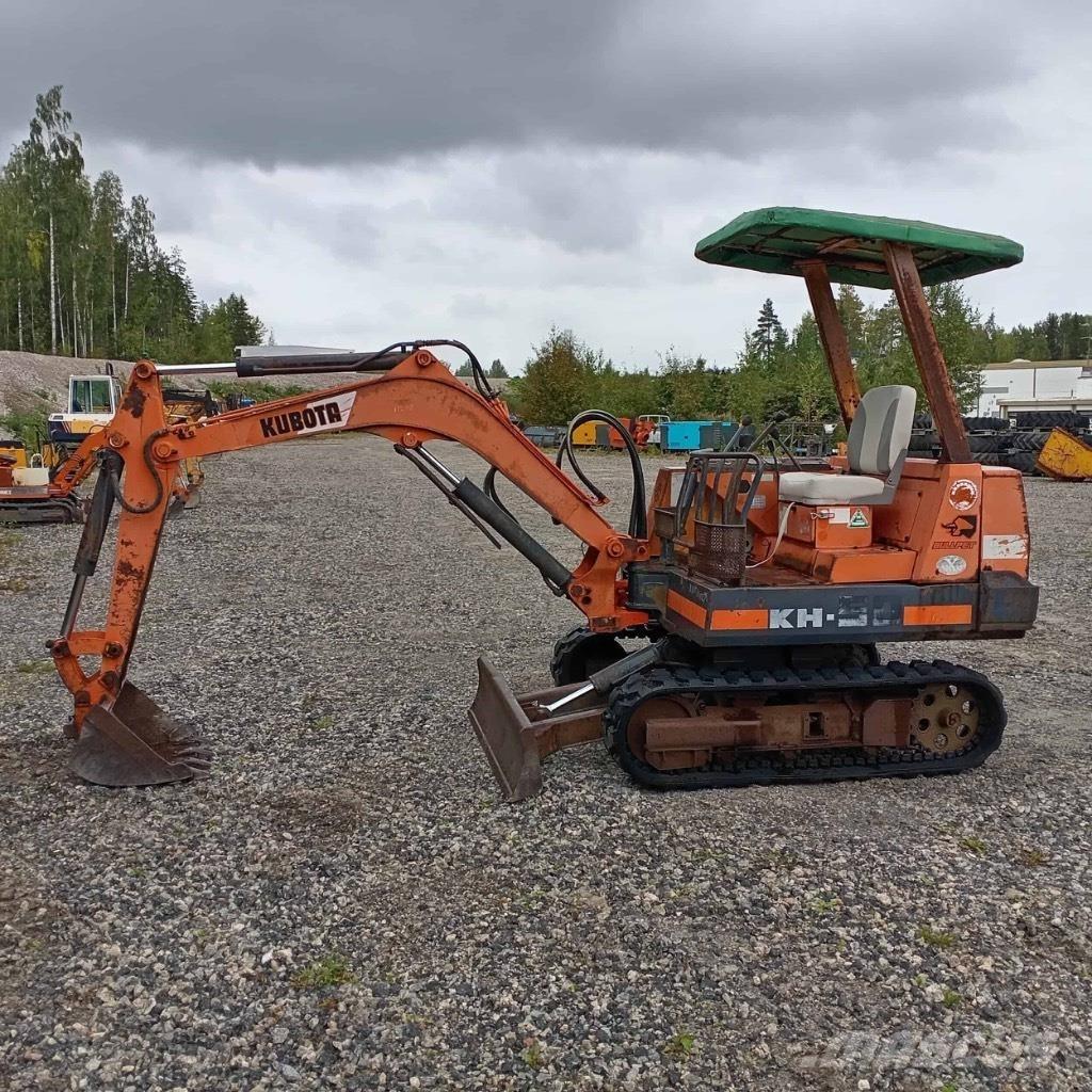 Kubota KH 50 Mini ekskavatörler, 7 tona dek