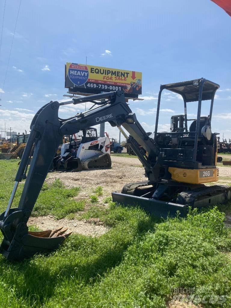 John Deere 26G Yıkım ekskavatörleri