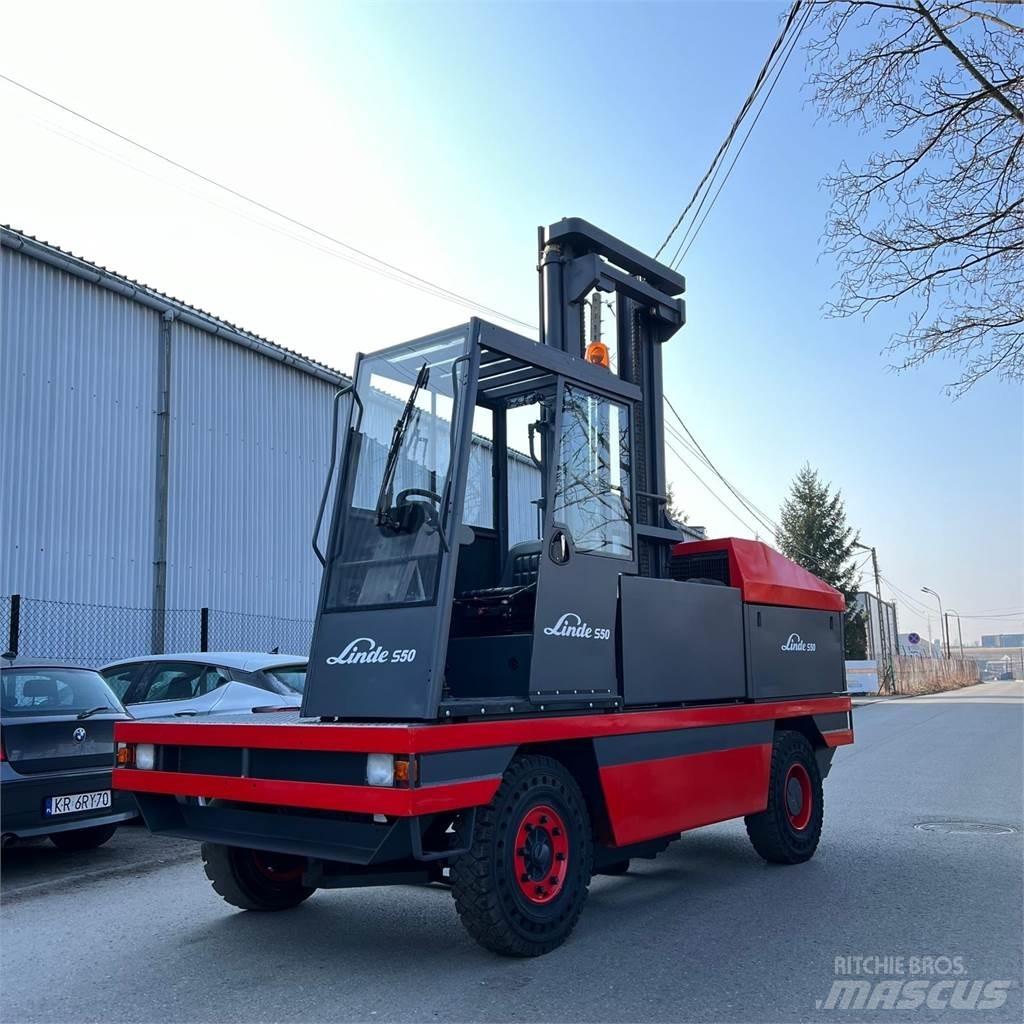 Linde S50D Sideloader - dört yönlü forkliftler