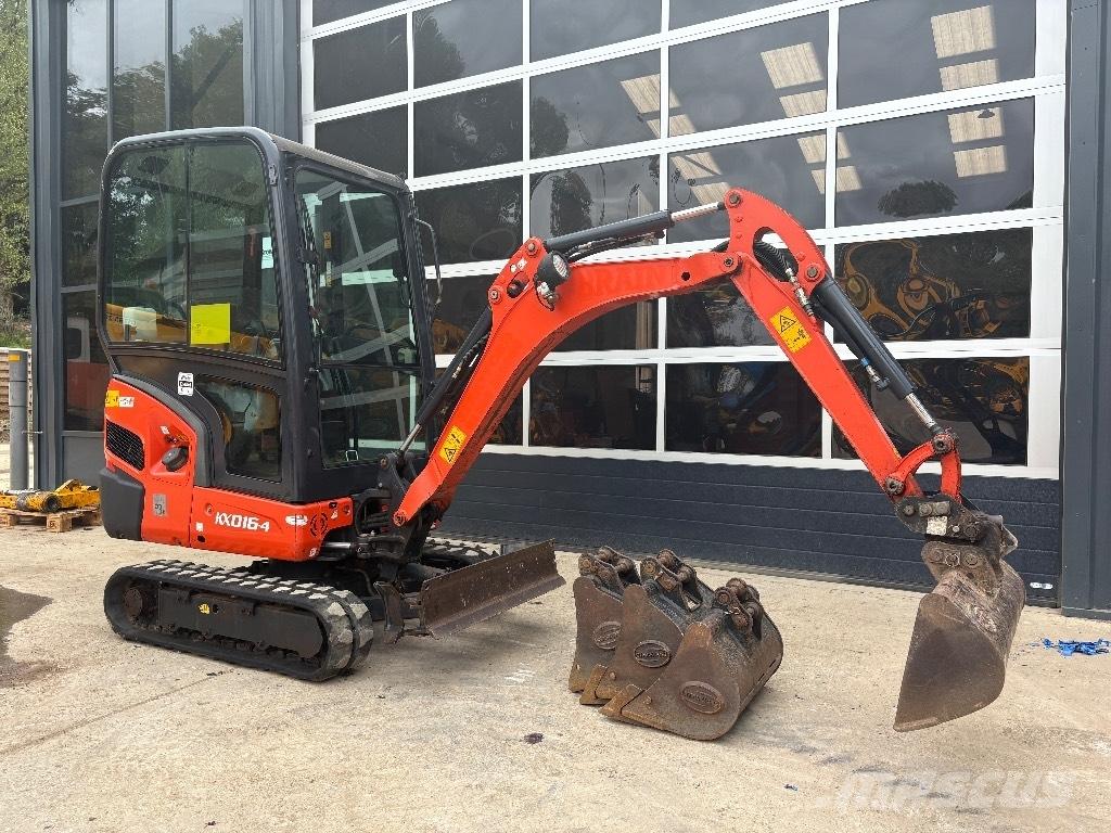 Kubota KX 016-4 Mini ekskavatörler, 7 tona dek