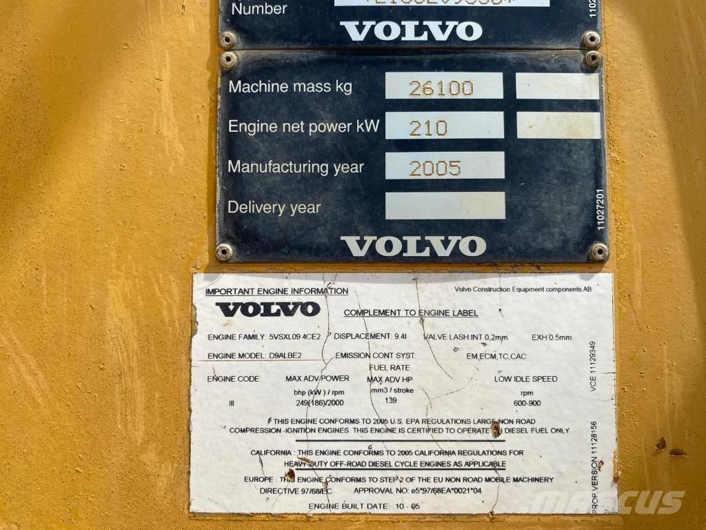 Volvo L 150 E Tekerlekli yükleyiciler