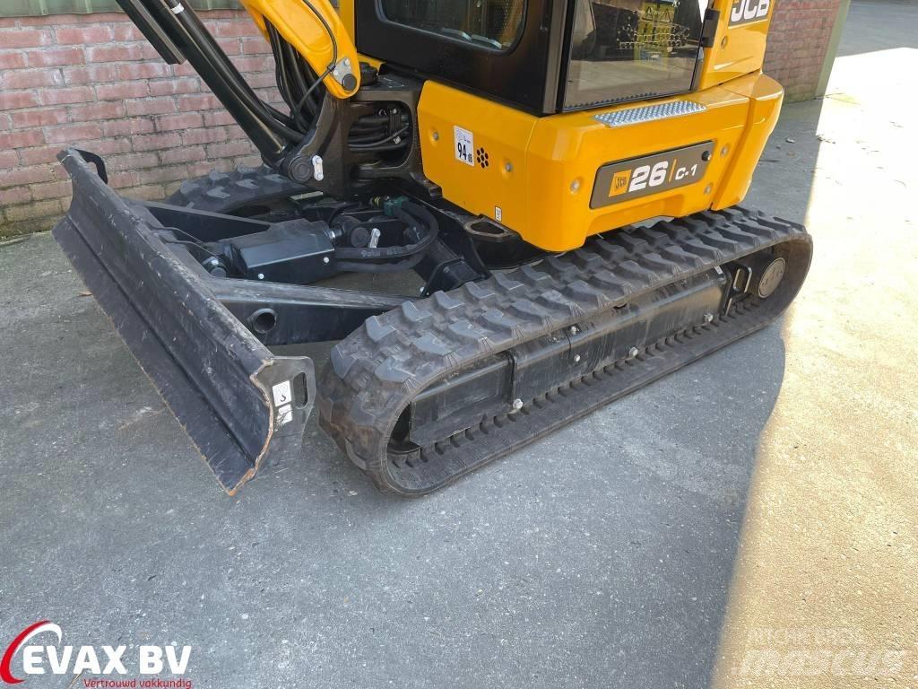 JCB 26 C-1 Mini ekskavatörler, 7 tona dek
