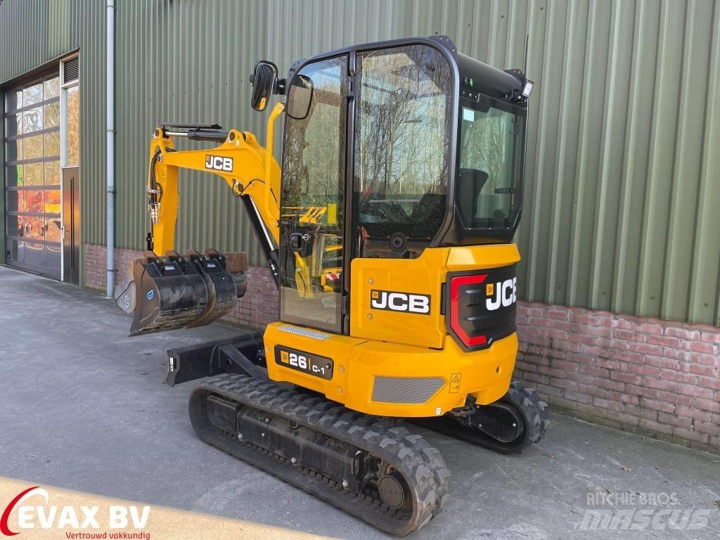 JCB 26 C-1 Mini ekskavatörler, 7 tona dek