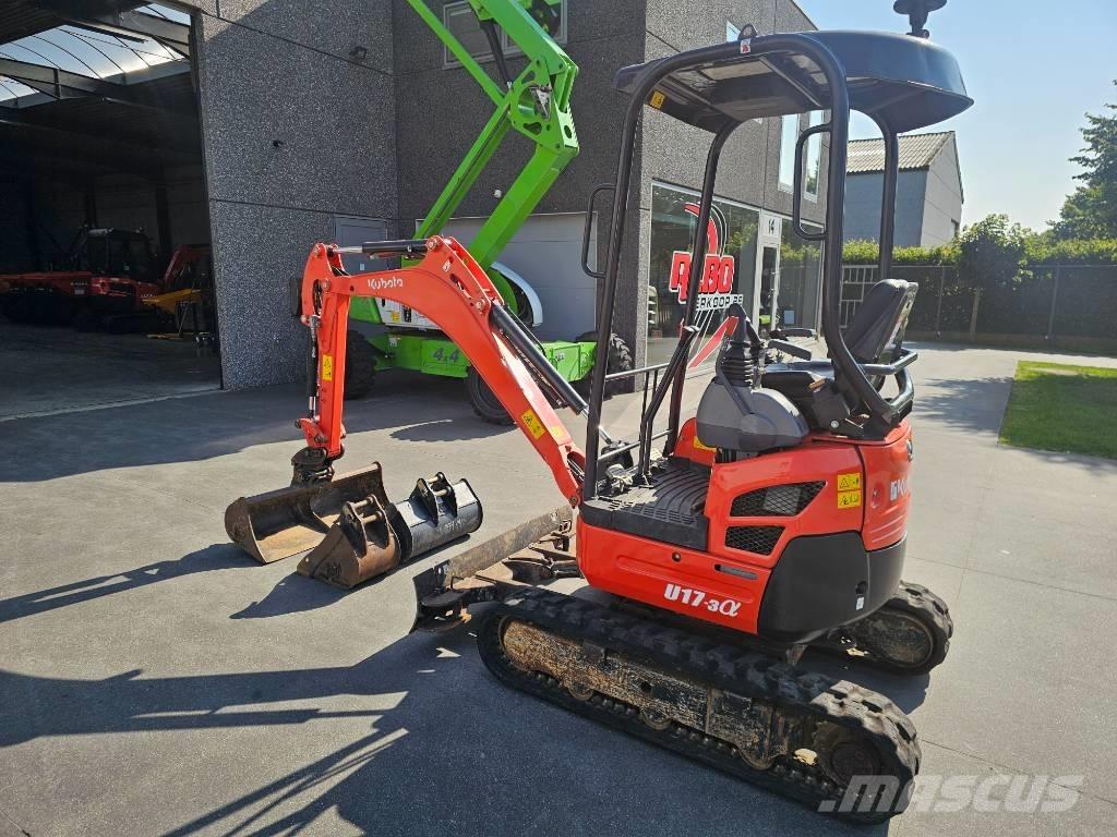 Kubota U 17-3 Mini ekskavatörler, 7 tona dek