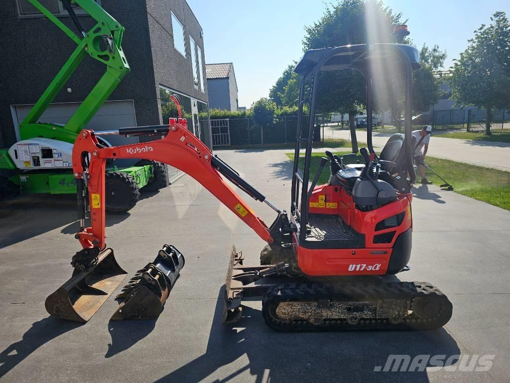 Kubota U 17-3 Mini ekskavatörler, 7 tona dek