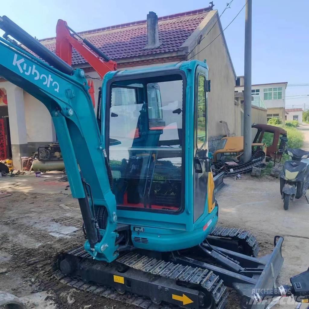 Kubota U 20 Mini ekskavatörler, 7 tona dek