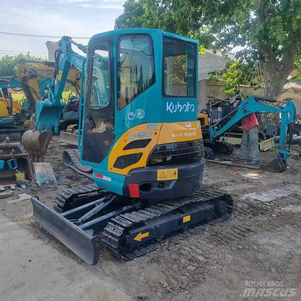 Kubota U 20 Mini ekskavatörler, 7 tona dek