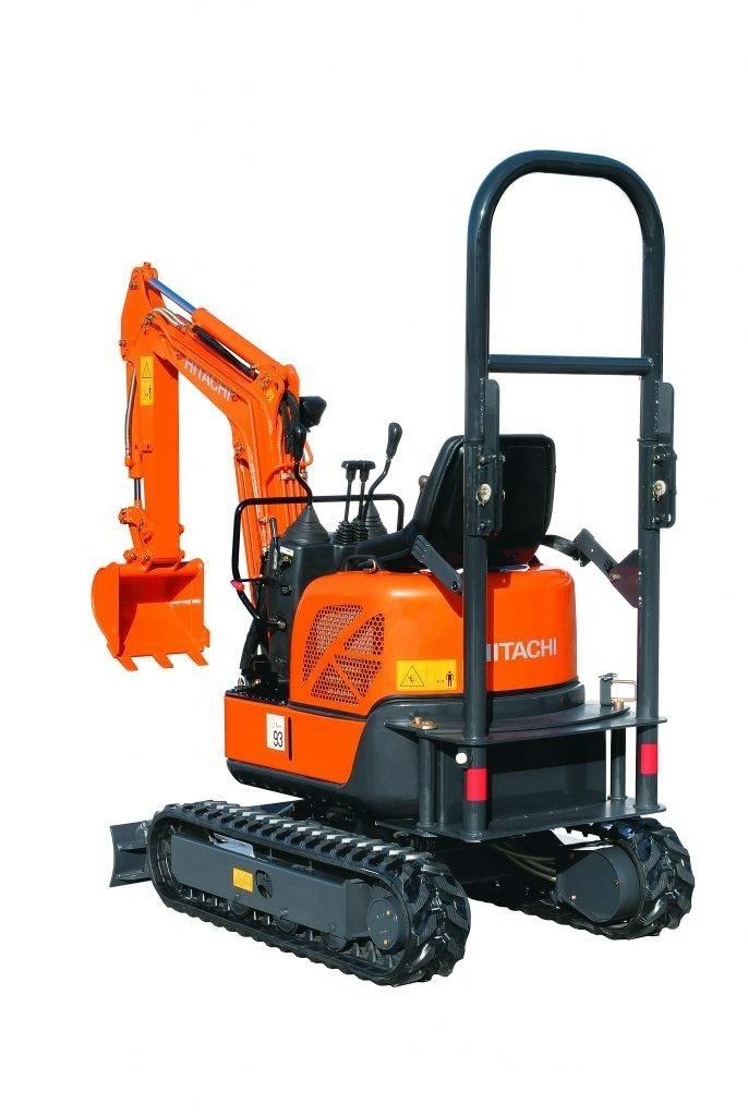 Hitachi ZX 10 Mini ekskavatörler, 7 tona dek