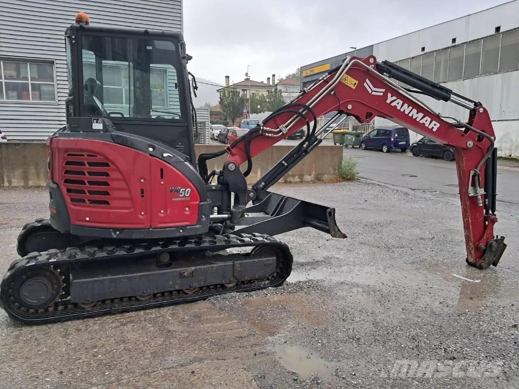 Yanmar Vio 50 Mini ekskavatörler, 7 tona dek