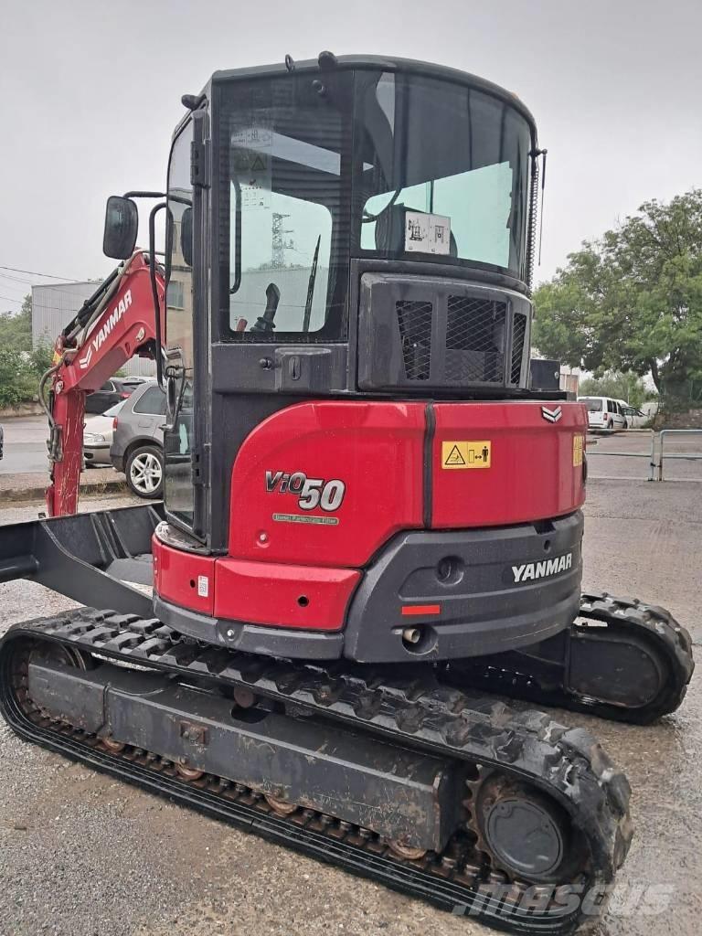 Yanmar Vio 50 Mini ekskavatörler, 7 tona dek