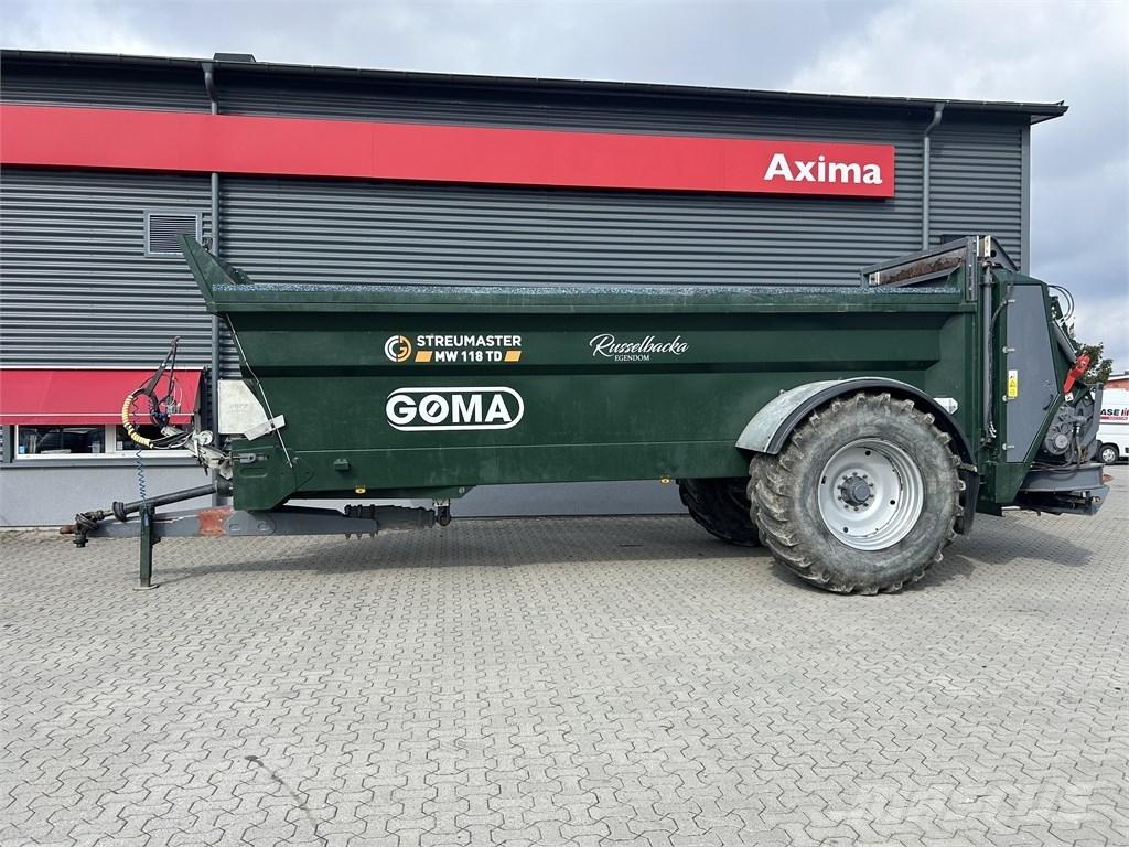 Streumaster MW118TD Gübre dagitma tankerleri