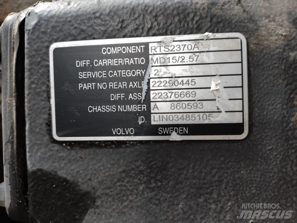 Volvo RTS2370A Akslar
