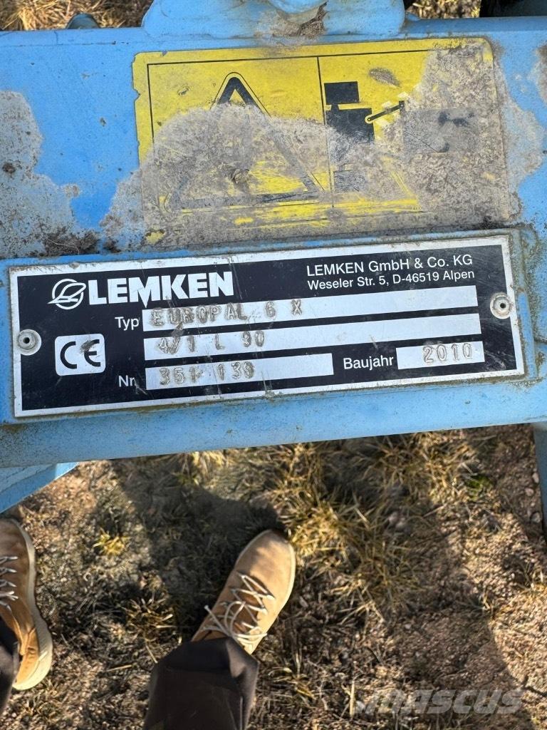 Lemken EurOpal 6 X Döner pulluklar