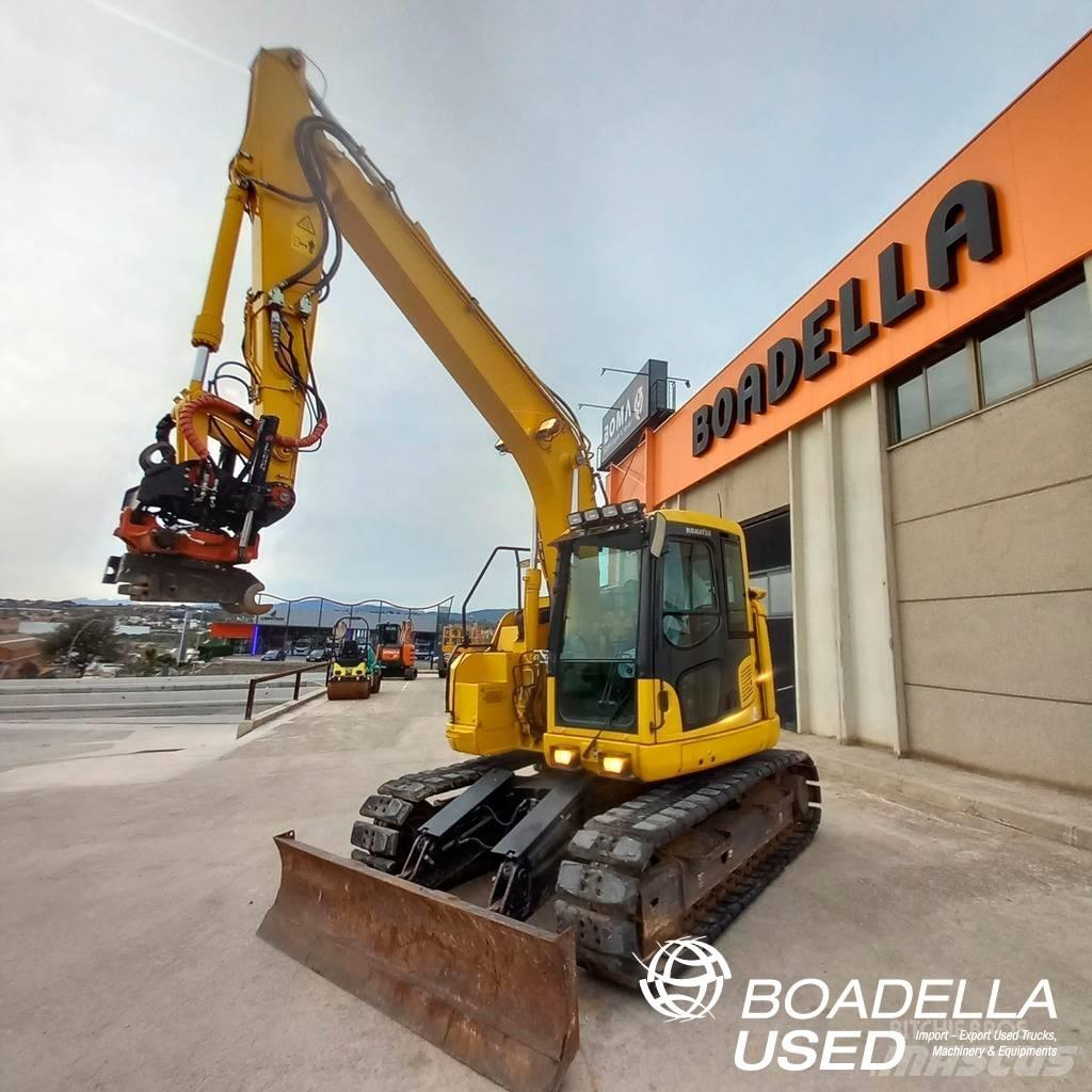 Komatsu PC 138 US Paletli ekskavatörler