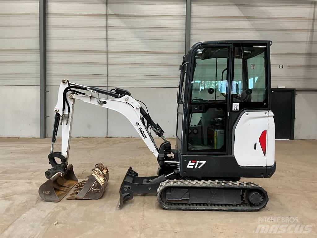 Bobcat E 17 Mini ekskavatörler, 7 tona dek