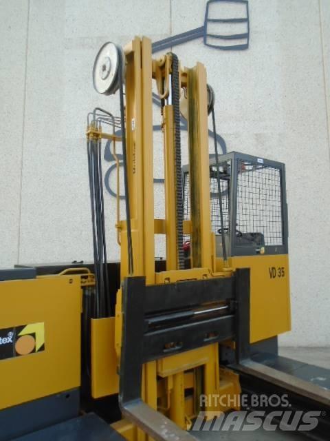 Hubtex VD 35 4 yönlü reach truck