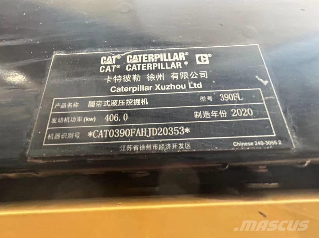 CAT 2020 CAT 390F Lastik tekerli ekskavatörler