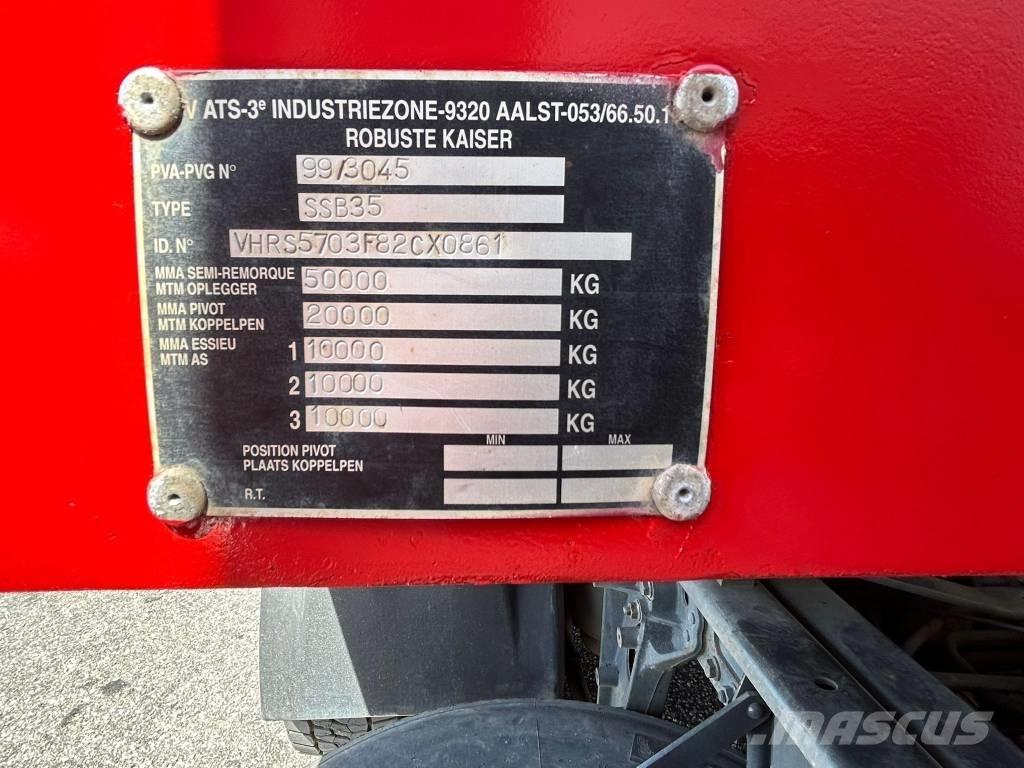 Kaiser SSB35 Low loader yari çekiciler