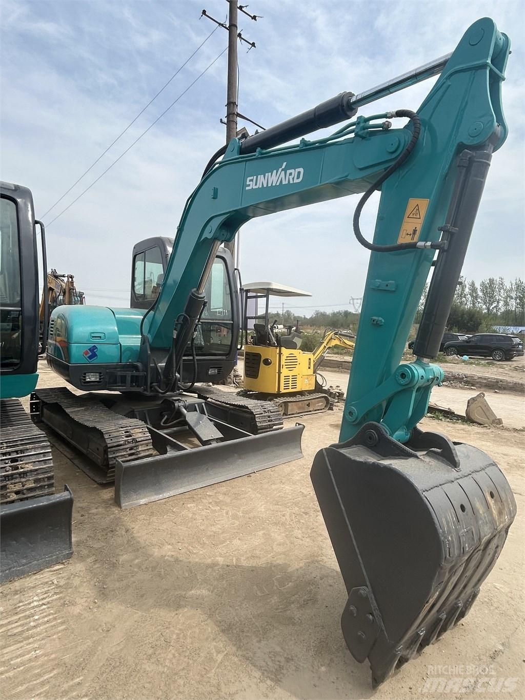 Sunward SWE70 Mini ekskavatörler, 7 tona dek