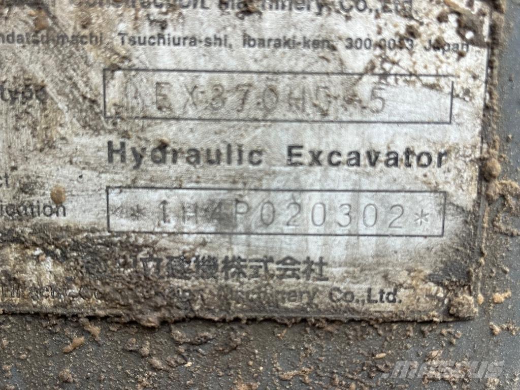 Hitachi Ex370-5 Paletli ekskavatörler