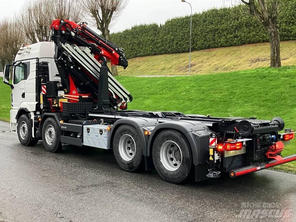 MAN TGS 35.510 Araç üzeri vinçler