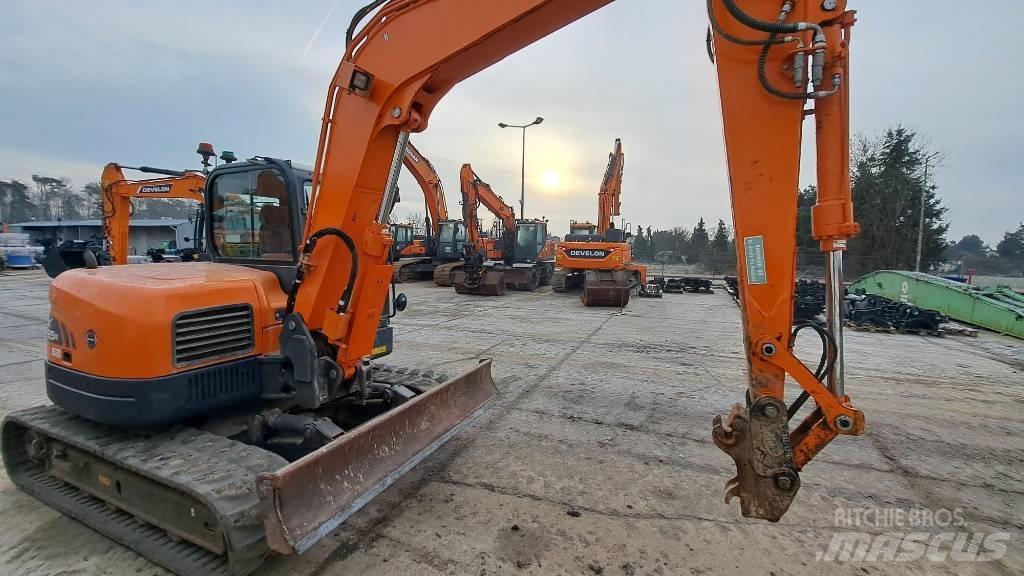 Doosan DX 85 R-3 Midi ekskavatörler 7 - 12 t