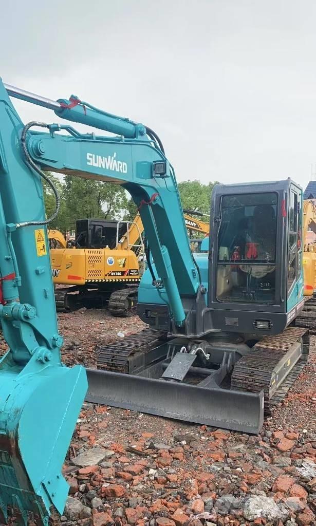Sunward 70 Mini ekskavatörler, 7 tona dek