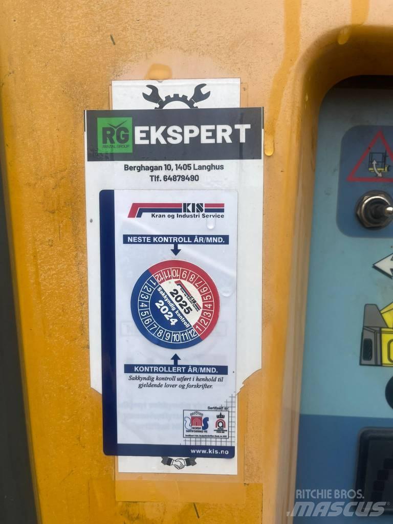 Haulotte HT 23 RTJ Kompakt kendinden tahrikli personel platformları