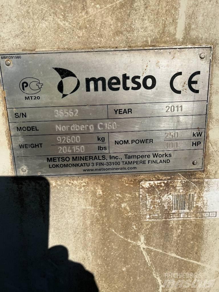 Metso C 160 Kırıcılar