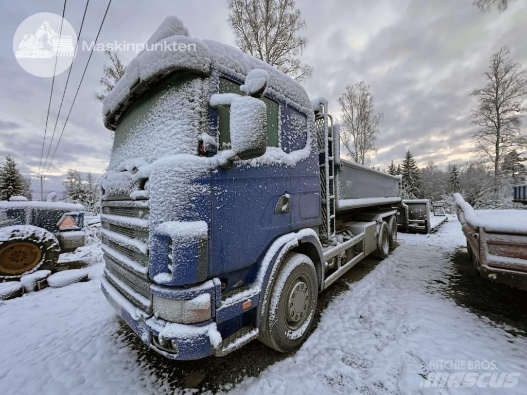 Scania R 124 GB 470 Vinçli kamyonlar