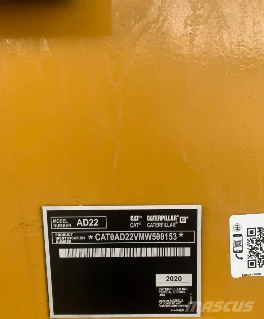 CAT AD 22 Damperli kamyonlar
