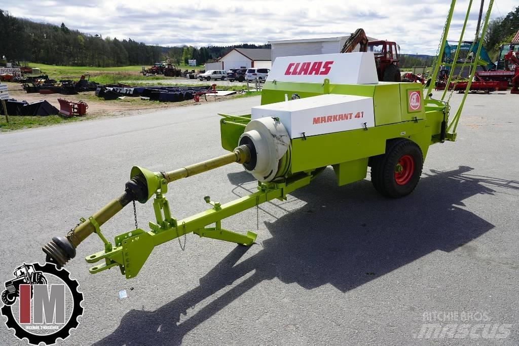 CLAAS Markant 41 Küp balya makinalari