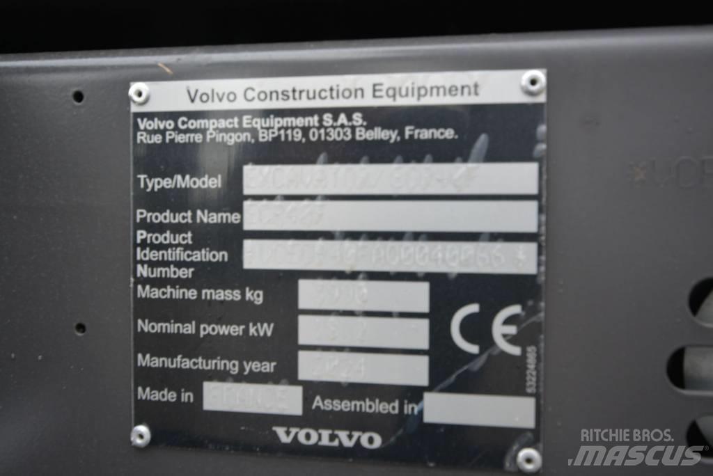 Volvo ECR 40 F Mini ekskavatörler, 7 tona dek