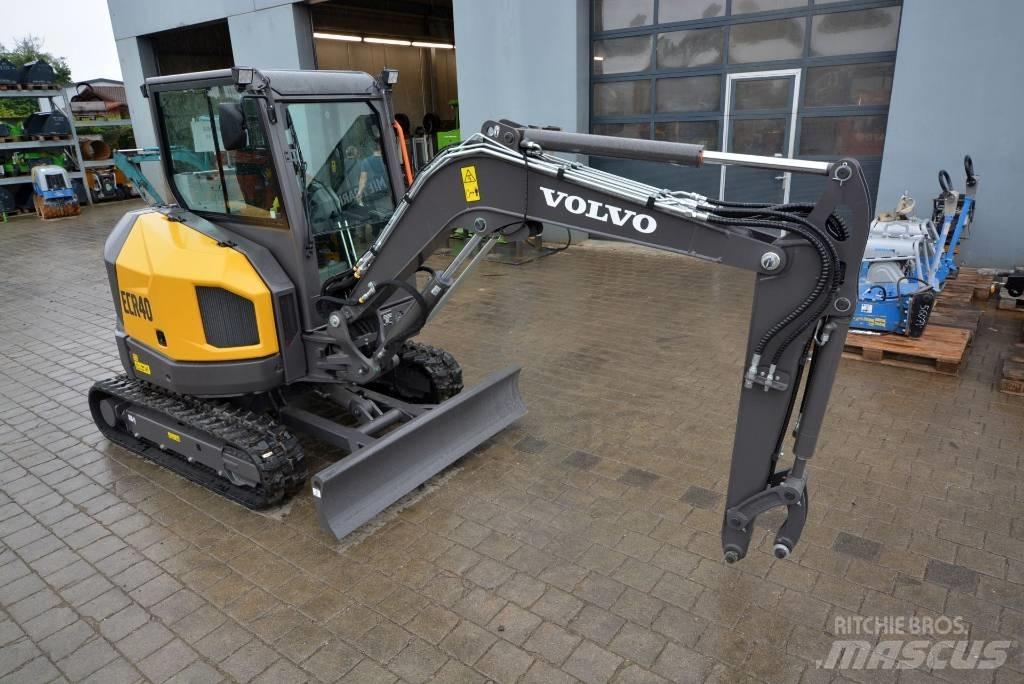 Volvo ECR 40 F Mini ekskavatörler, 7 tona dek
