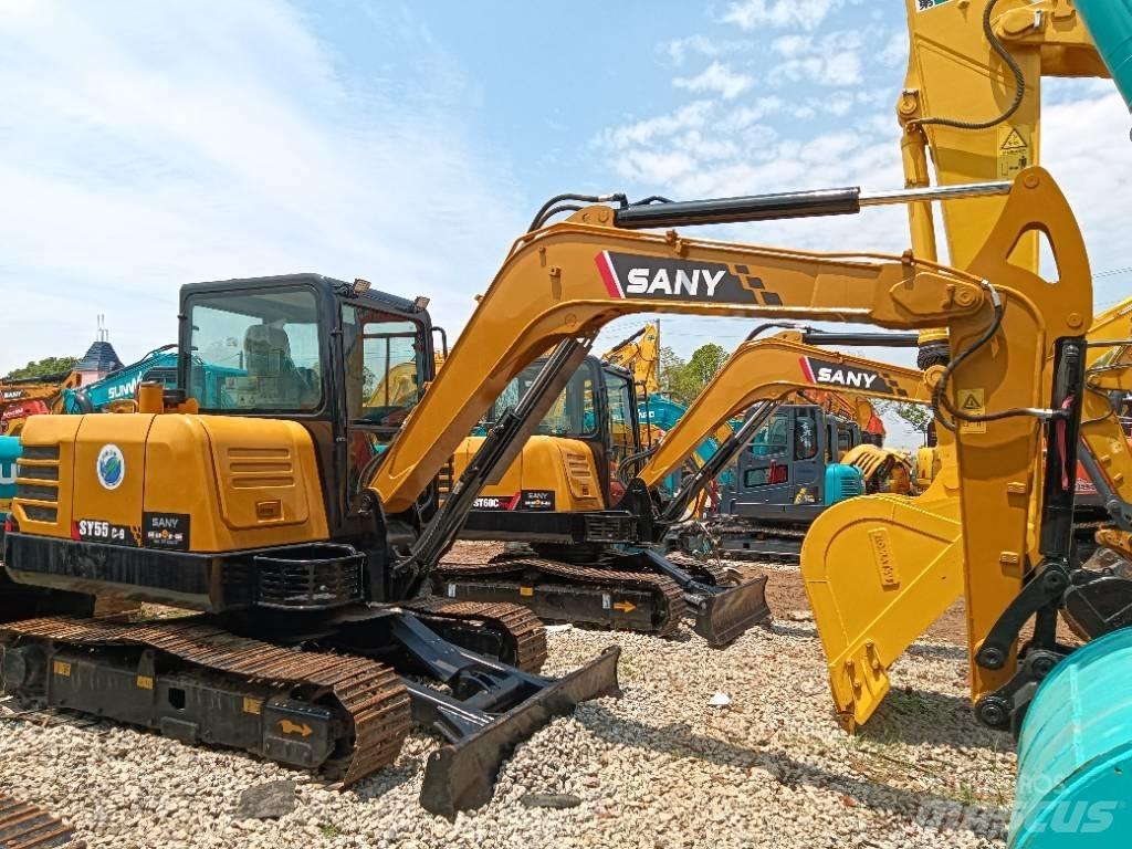 Sany SY 55C Mini ekskavatörler, 7 tona dek