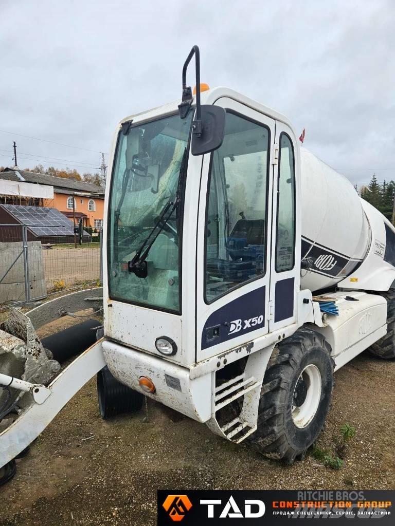 Fiori DB X50 Beton / harç karıştırıcılar