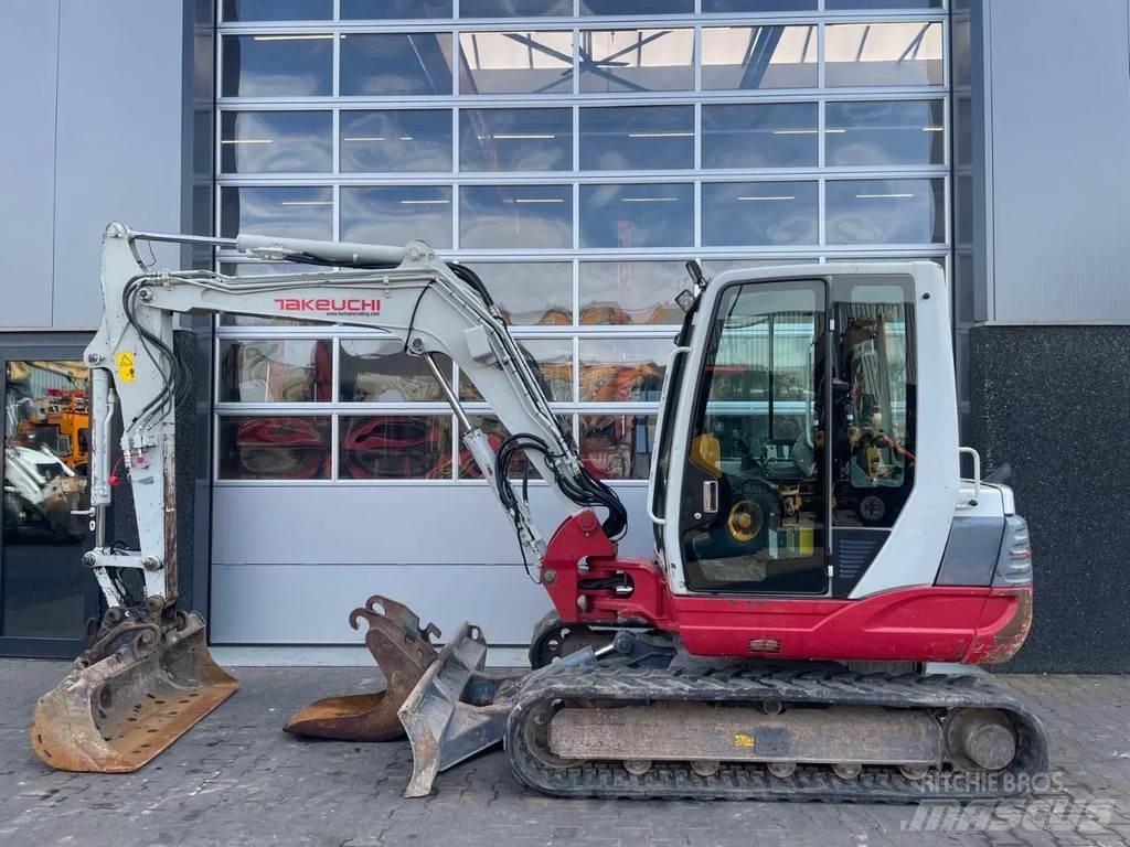 Takeuchi TB250 Mini ekskavatörler, 7 tona dek