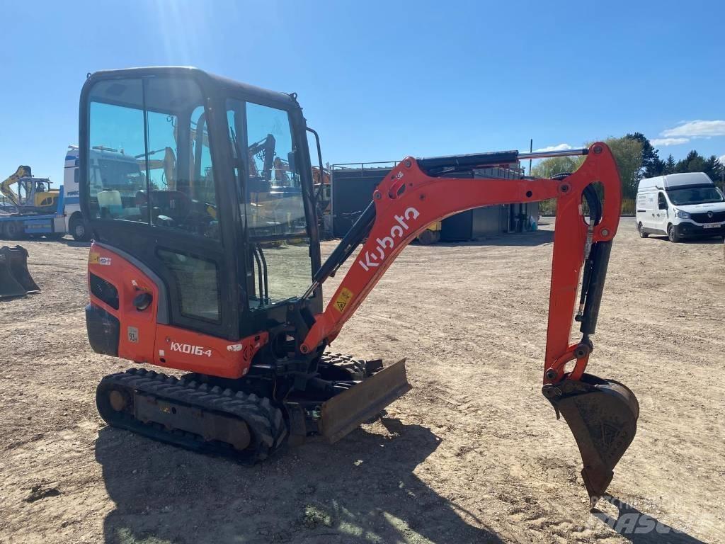 Kubota KX 016-4 Mini ekskavatörler, 7 tona dek