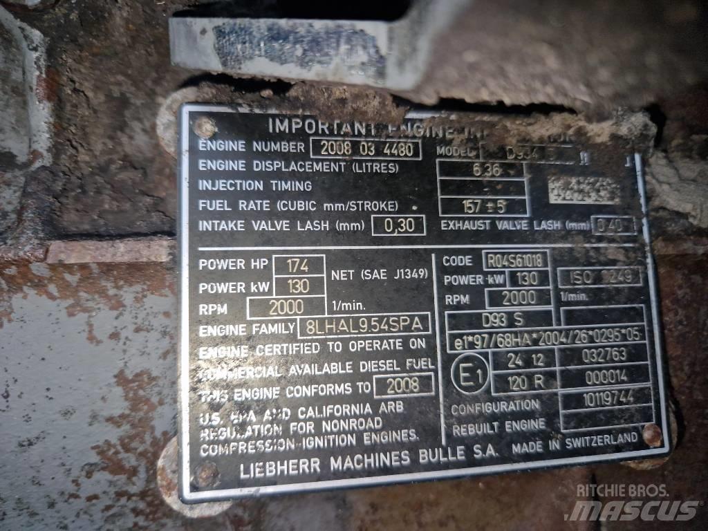 Liebherr D934S A4 Motorlar