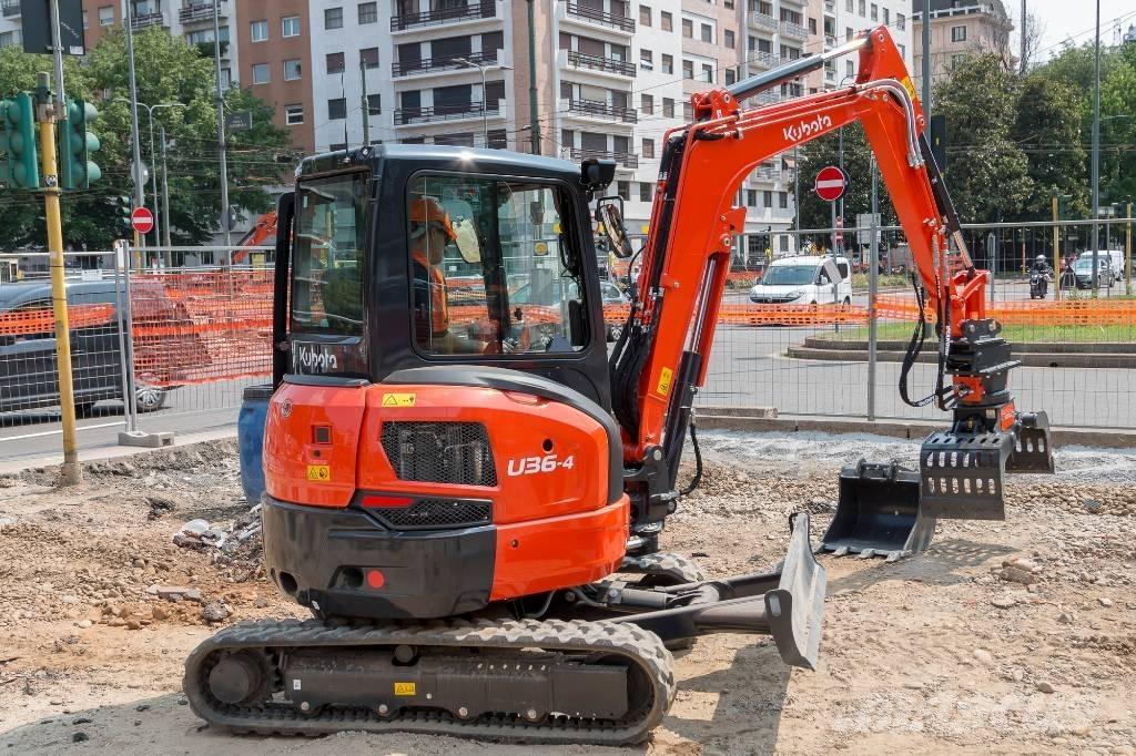 Kubota U36-4 Mini ekskavatörler, 7 tona dek