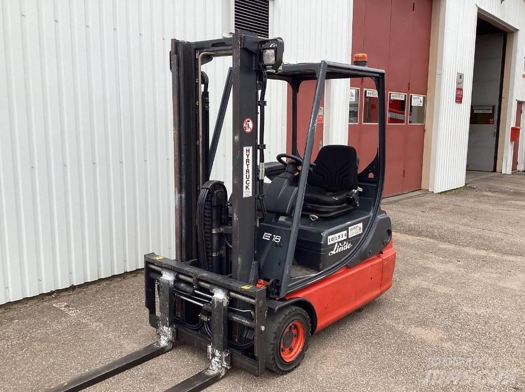 Linde E 18 C Elektrikli forkliftler