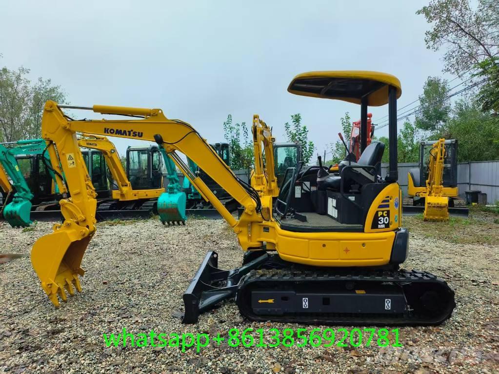 Komatsu PC 30 Mini ekskavatörler, 7 tona dek